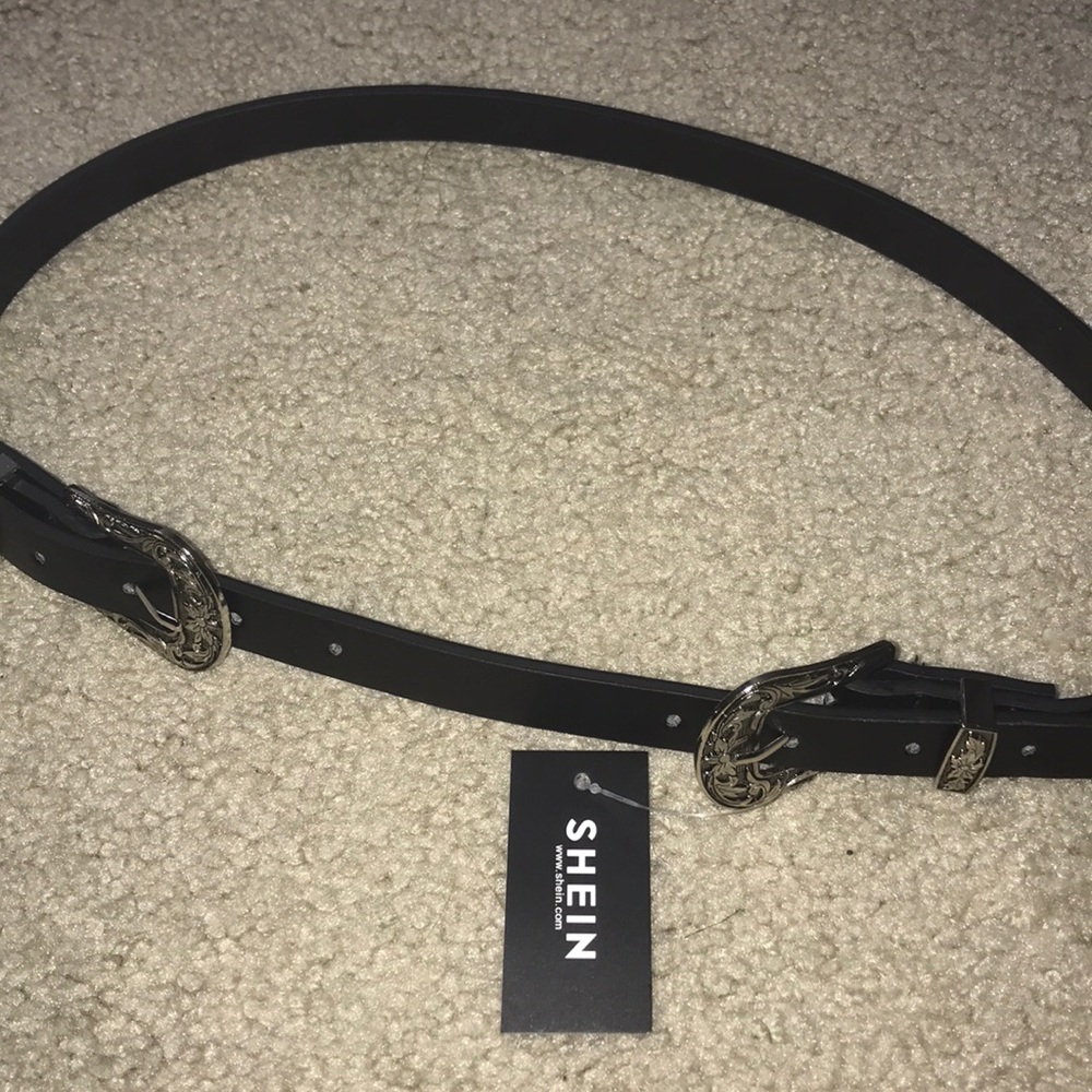 COACHELLA COWGIRL DOUBLE BUCKLE BELT
